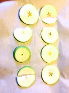 See those that are in half...that is because knives are scary and I am not a sou chef. 